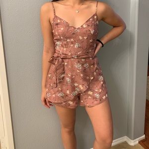 Ashlie Ruffle Romper